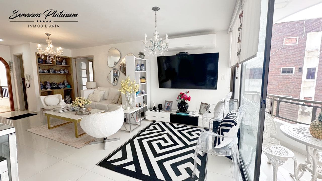 Apartamento en venta de 2 habitaciones en Castillogrande