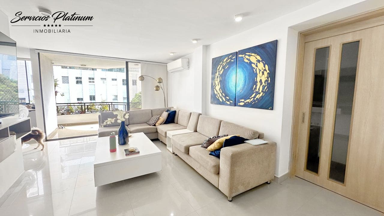Apartamento en venta de 3 habitaciones en Castillogrande