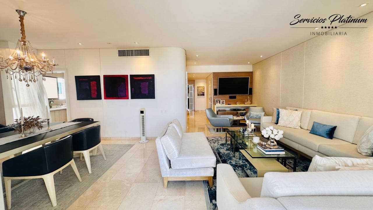 Apartamento en venta de 3 habitaciones en Castillogrande