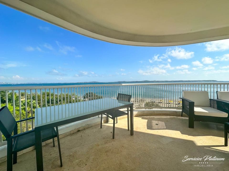 Apto en Venta de 3 Hab en Castillogrande con Vista Directa al Mar — foto 4