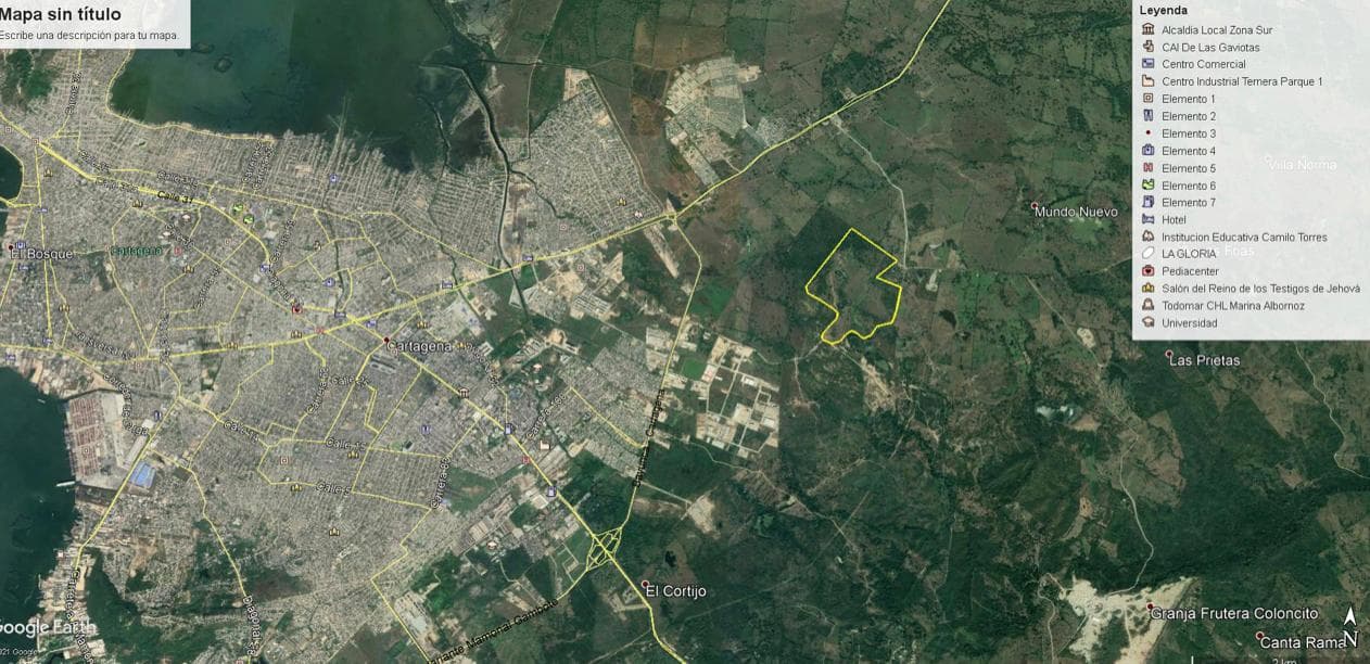 venta de lote para proyecto de bodegas, comercial y zona franca