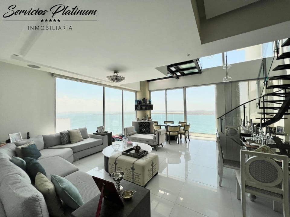 PH duplex con vista directa al mar amplios espacios en castillogrande