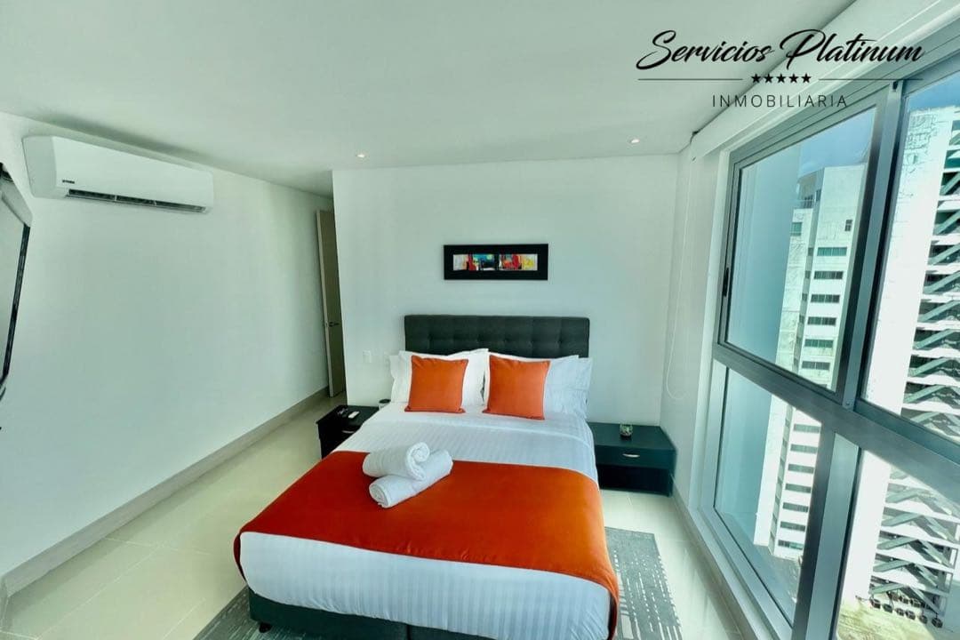 Apartamento de Dos Cuartos Vista Directa a la Playa en Bocagrande — foto 5