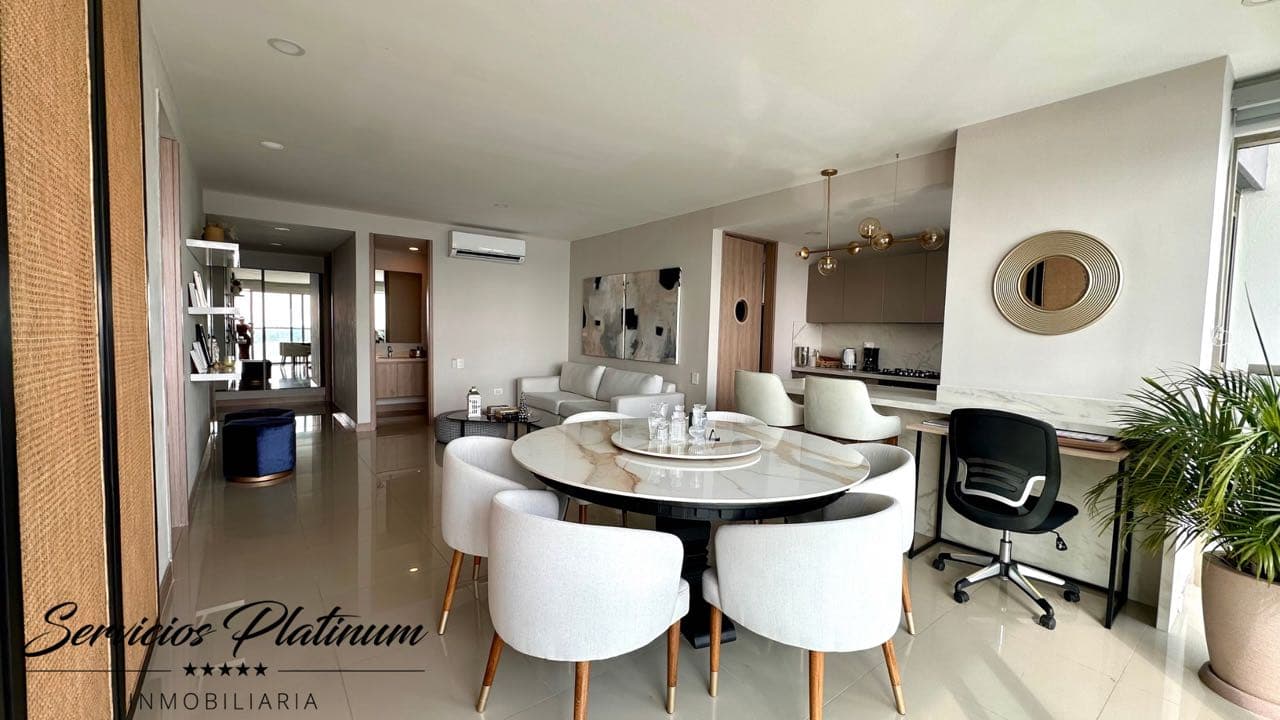 En Venta Apartamento de Tres Cuartos con Vista al Mar Castillogrande — foto 3